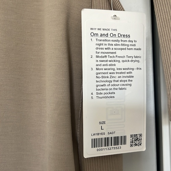 Lululemon Om and On Dress - color: “sandlot” - Picture 5 of 6